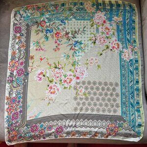 Johnny Was lightweight floral bandana